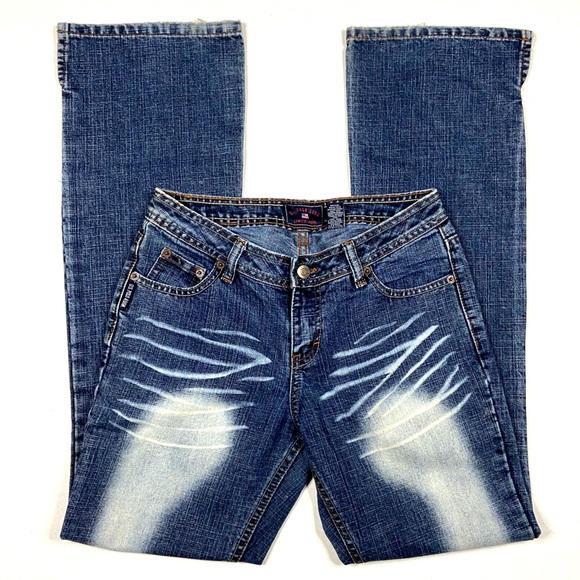 Vintage U.S. POLO ASSN. Medium Wash Bleached Jeans - Picture 1 of 13